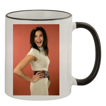 Teri Hatcher 11oz Colored Rim & Handle Mug