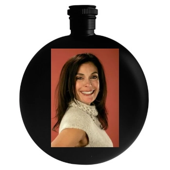 Teri Hatcher Round Flask