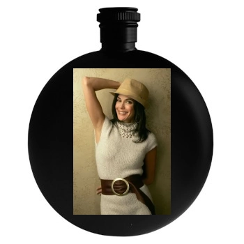 Teri Hatcher Round Flask