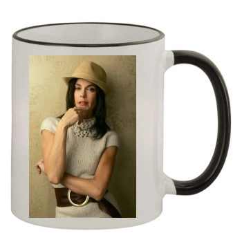 Teri Hatcher 11oz Colored Rim & Handle Mug