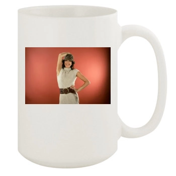 Teri Hatcher 15oz White Mug