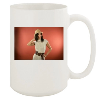 Teri Hatcher 15oz White Mug