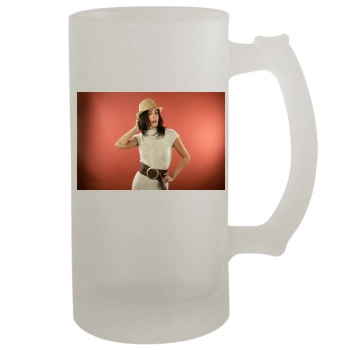 Teri Hatcher 16oz Frosted Beer Stein