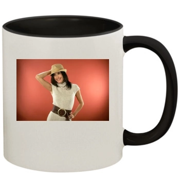 Teri Hatcher 11oz Colored Inner & Handle Mug