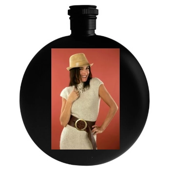 Teri Hatcher Round Flask