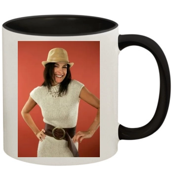 Teri Hatcher 11oz Colored Inner & Handle Mug