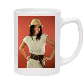 Teri Hatcher 14oz White Statesman Mug