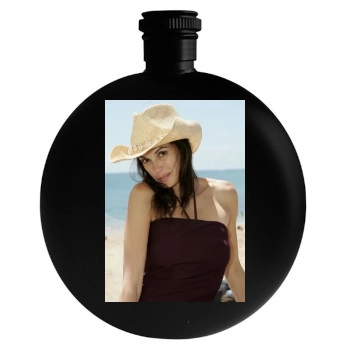 Teri Hatcher Round Flask