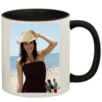 Teri Hatcher 11oz Colored Inner & Handle Mug