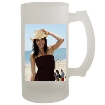 Teri Hatcher 16oz Frosted Beer Stein