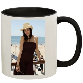 Teri Hatcher 11oz Colored Inner & Handle Mug