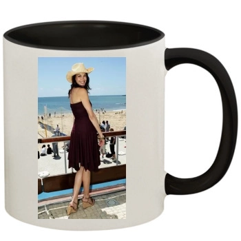 Teri Hatcher 11oz Colored Inner & Handle Mug