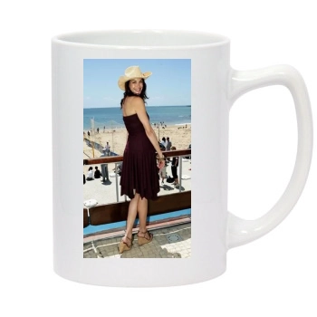 Teri Hatcher 14oz White Statesman Mug