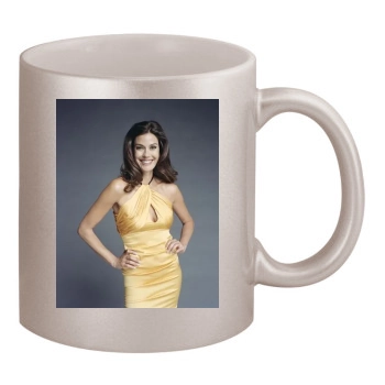 Teri Hatcher 11oz Metallic Silver Mug