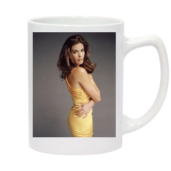 Teri Hatcher 14oz White Statesman Mug