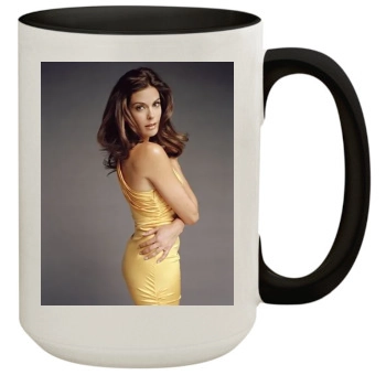 Teri Hatcher 15oz Colored Inner & Handle Mug