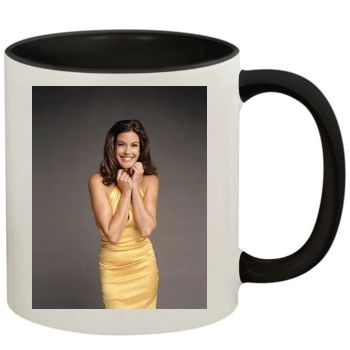 Teri Hatcher 11oz Colored Inner & Handle Mug