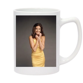 Teri Hatcher 14oz White Statesman Mug