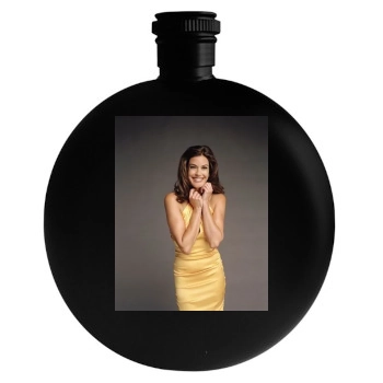 Teri Hatcher Round Flask