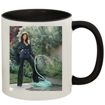 Teri Hatcher 11oz Colored Inner & Handle Mug