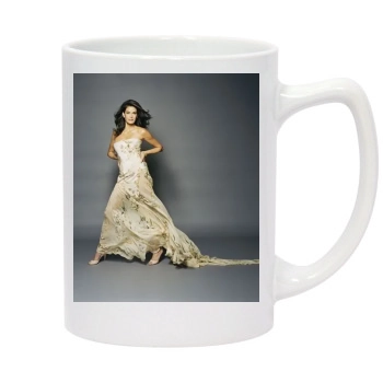 Teri Hatcher 14oz White Statesman Mug