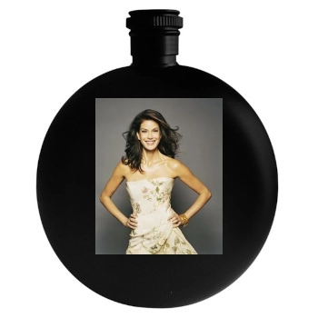 Teri Hatcher Round Flask