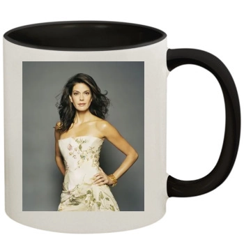 Teri Hatcher 11oz Colored Inner & Handle Mug