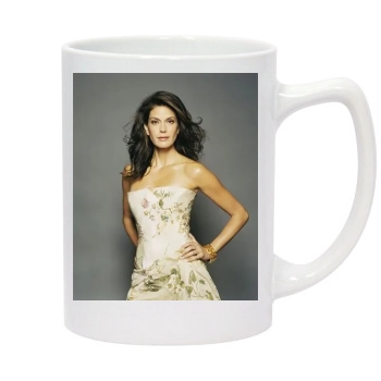 Teri Hatcher 14oz White Statesman Mug