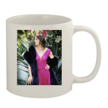 Teri Hatcher 11oz White Mug