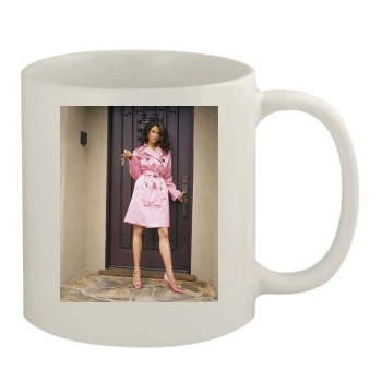 Teri Hatcher 11oz White Mug