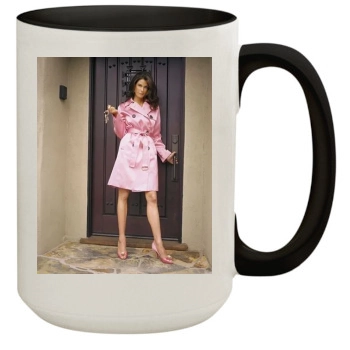 Teri Hatcher 15oz Colored Inner & Handle Mug