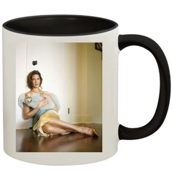 Teri Hatcher 11oz Colored Inner & Handle Mug