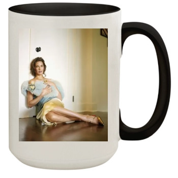 Teri Hatcher 15oz Colored Inner & Handle Mug