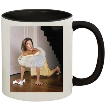 Teri Hatcher 11oz Colored Inner & Handle Mug