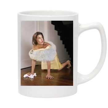 Teri Hatcher 14oz White Statesman Mug