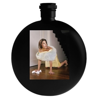 Teri Hatcher Round Flask