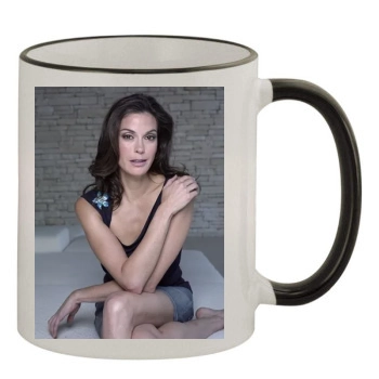 Teri Hatcher 11oz Colored Rim & Handle Mug