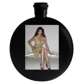 Teri Hatcher Round Flask