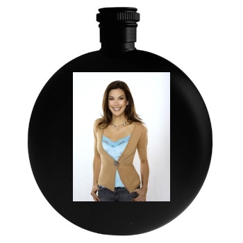 Teri Hatcher Round Flask