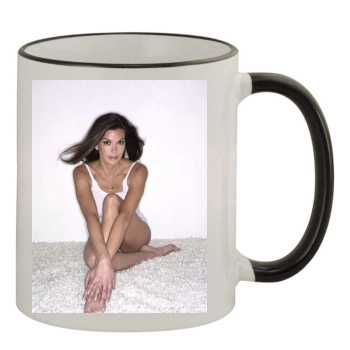 Teri Hatcher 11oz Colored Rim & Handle Mug