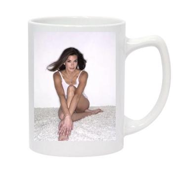 Teri Hatcher 14oz White Statesman Mug