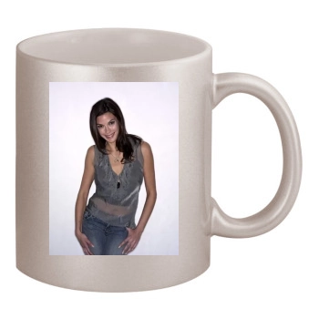 Teri Hatcher 11oz Metallic Silver Mug