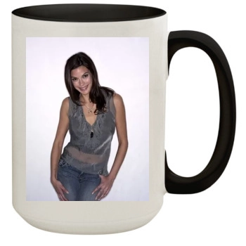 Teri Hatcher 15oz Colored Inner & Handle Mug