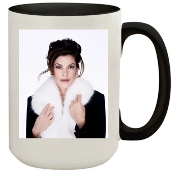 Teri Hatcher 15oz Colored Inner & Handle Mug