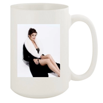 Teri Hatcher 15oz White Mug