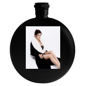 Teri Hatcher Round Flask