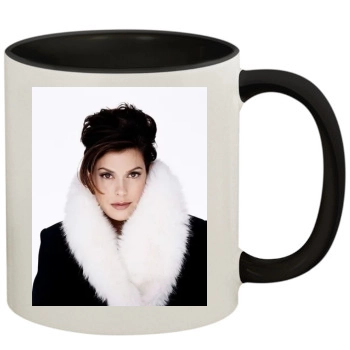 Teri Hatcher 11oz Colored Inner & Handle Mug