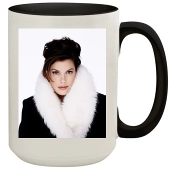 Teri Hatcher 15oz Colored Inner & Handle Mug