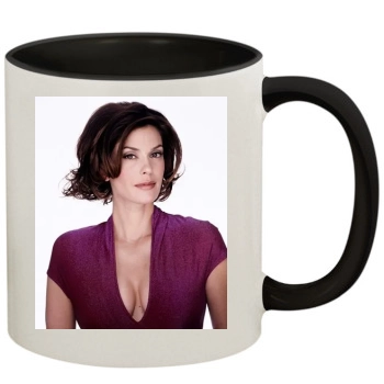 Teri Hatcher 11oz Colored Inner & Handle Mug