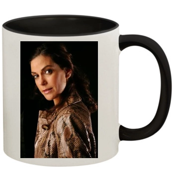 Teri Hatcher 11oz Colored Inner & Handle Mug